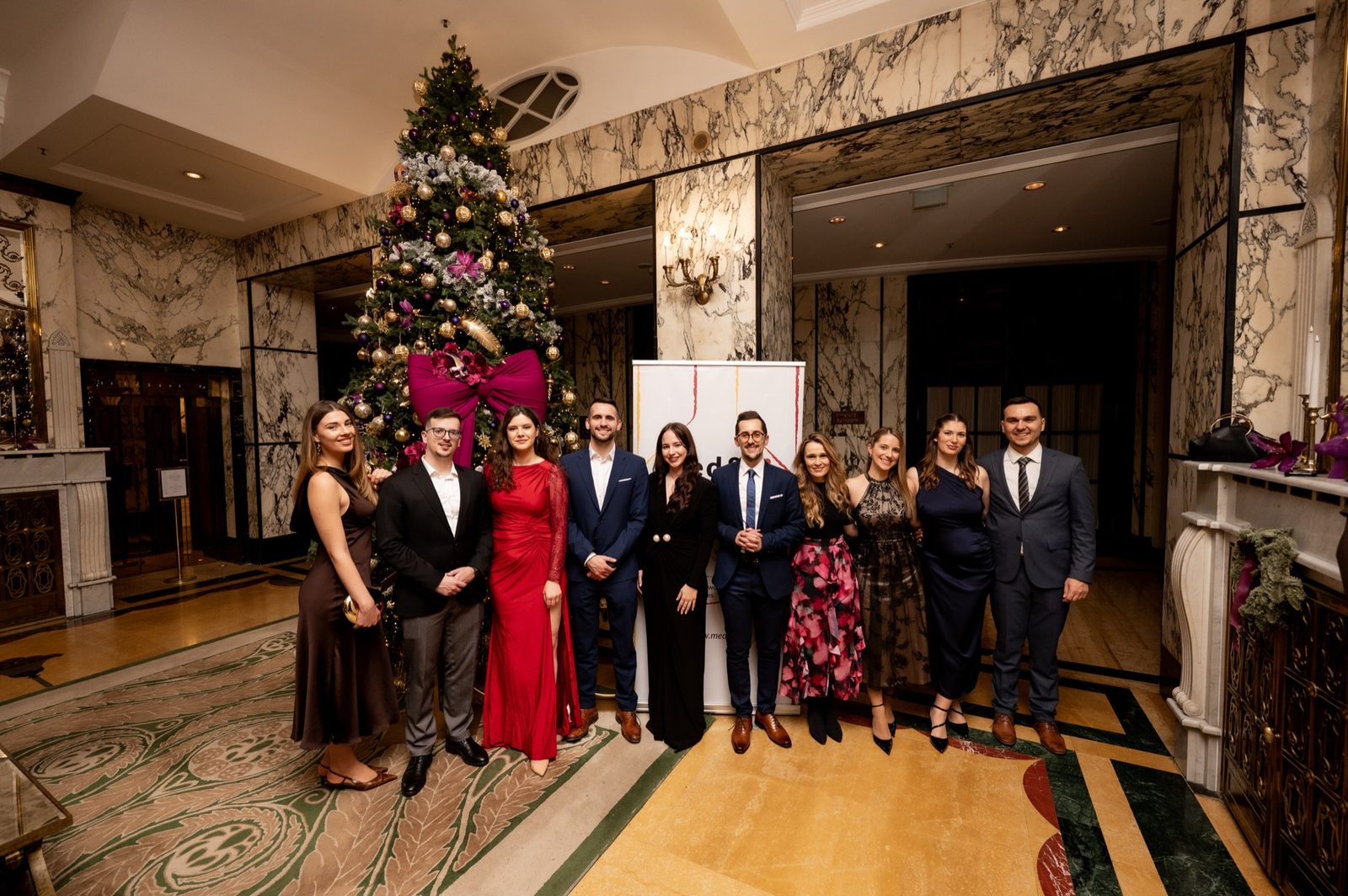 The Med&X team together at the Plexus Gala