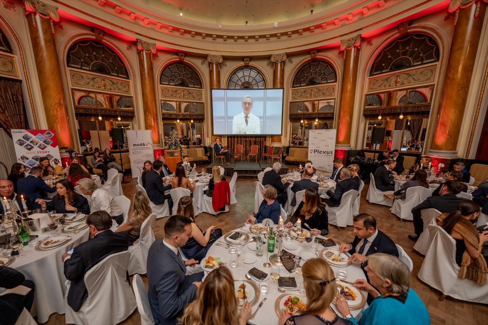 Guests gathered at a Plexus Gala evening in Zagreb