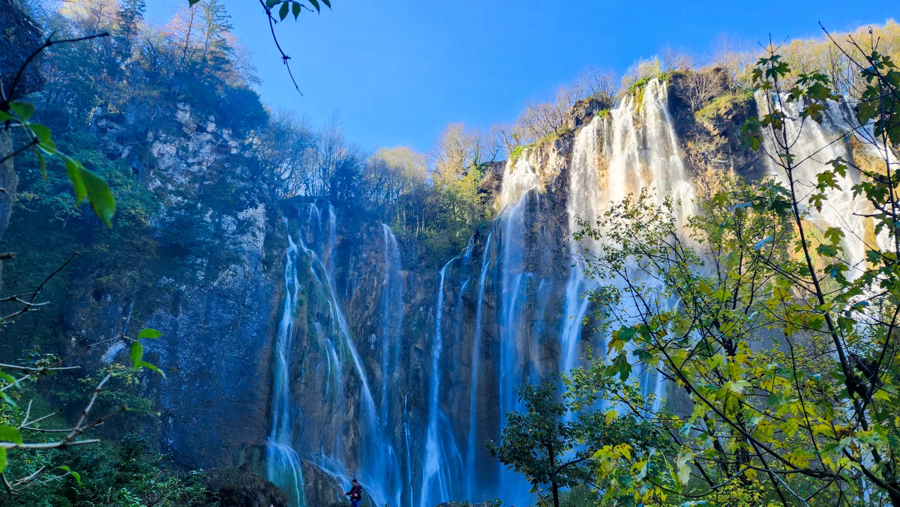 Plitvice Lakes waterfalls