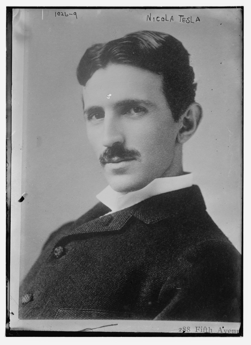 Portrait of Nikola Tesla