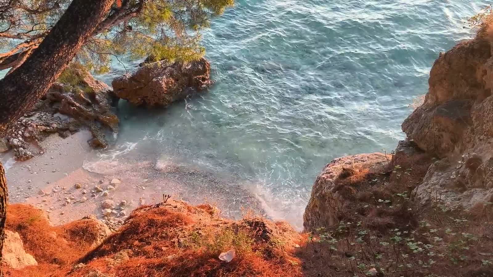 A turquoise Adriatic cove